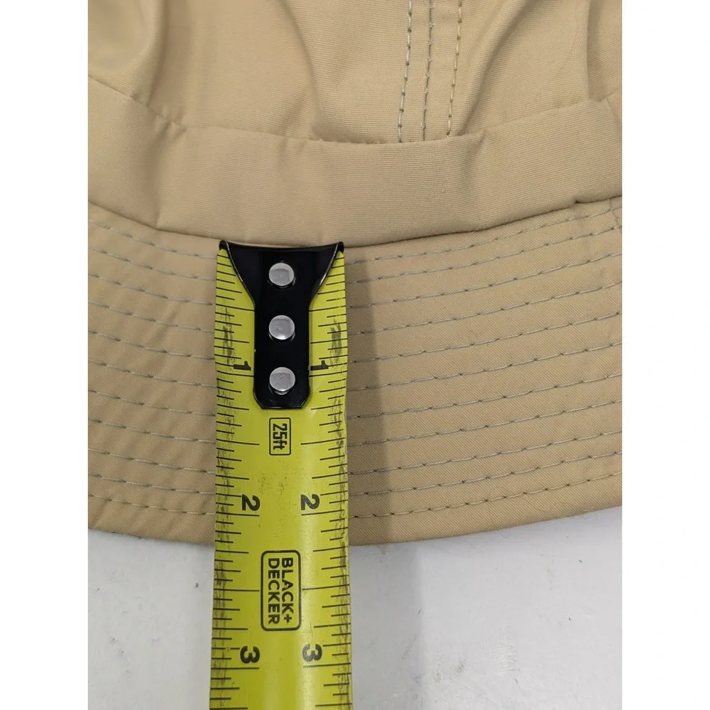 Vintage Columbia Khaki Safari Bucket‎ Golf Hat Size Large Gore-Tex Made in USA